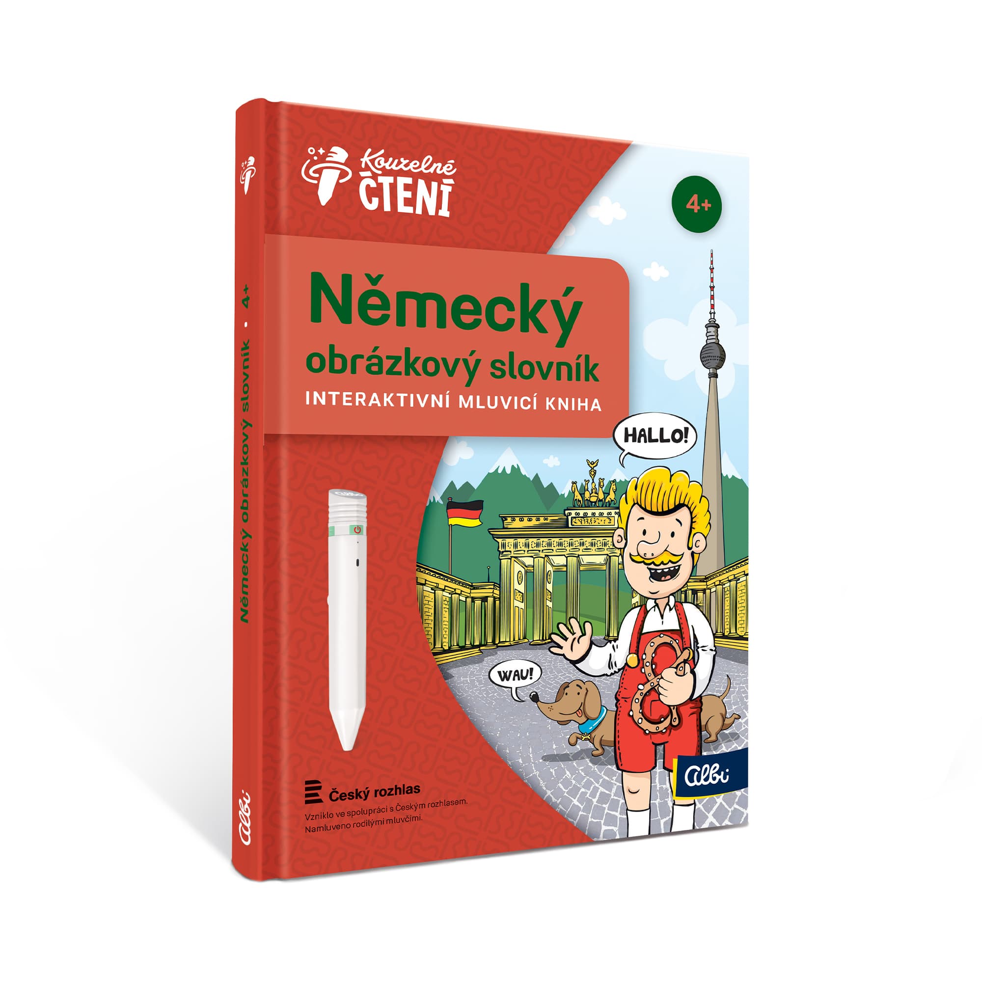 Kniha Německý obrázkový slovník
