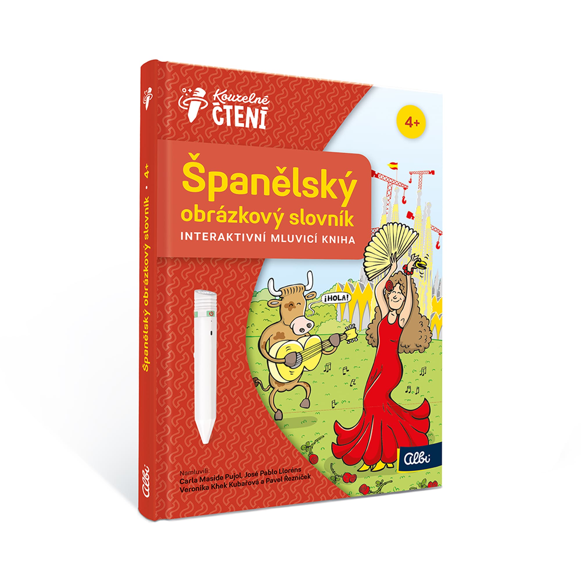 Kniha Španělský obrázkový slovník