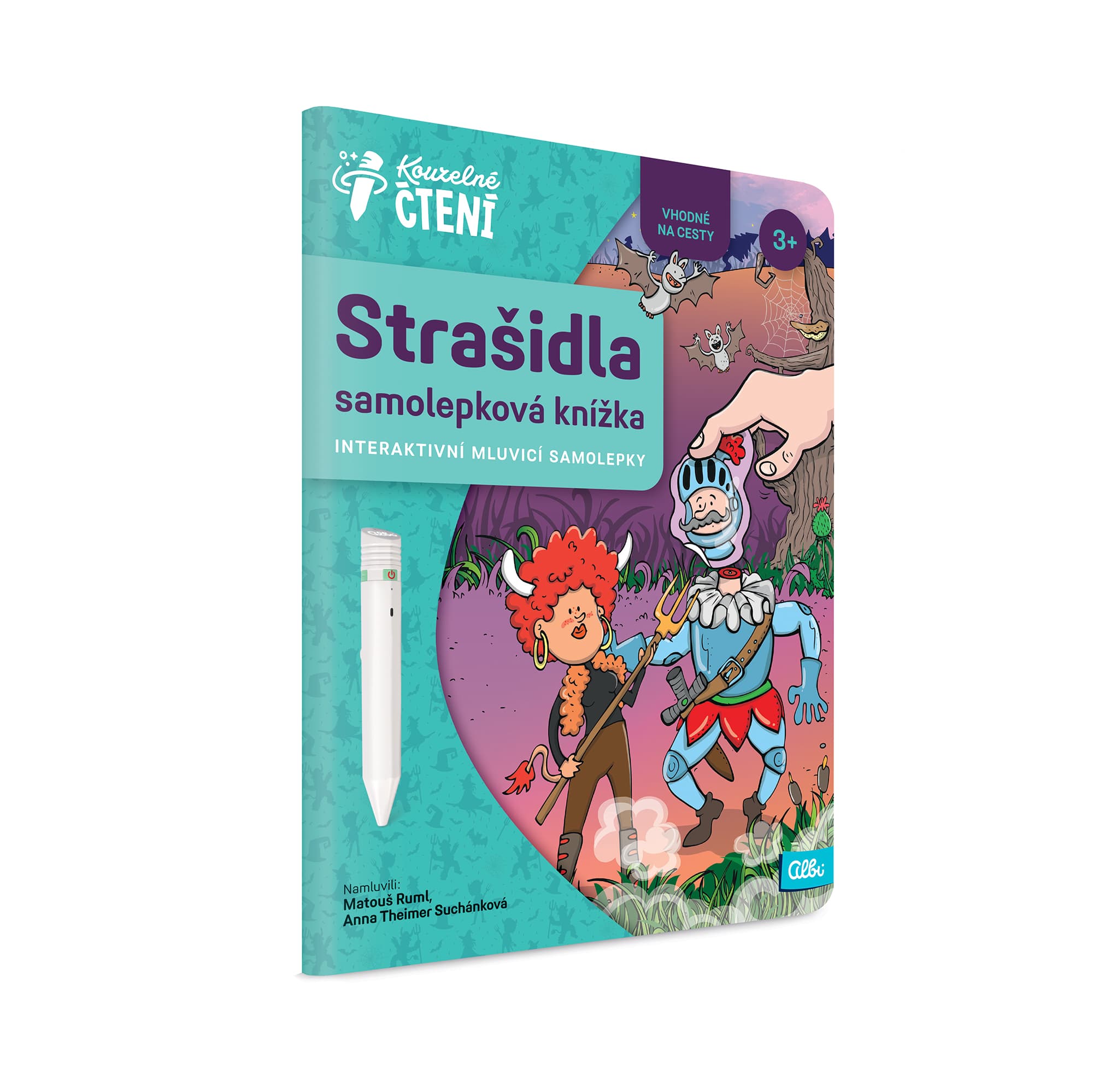 Samolepková knížka Strašidla