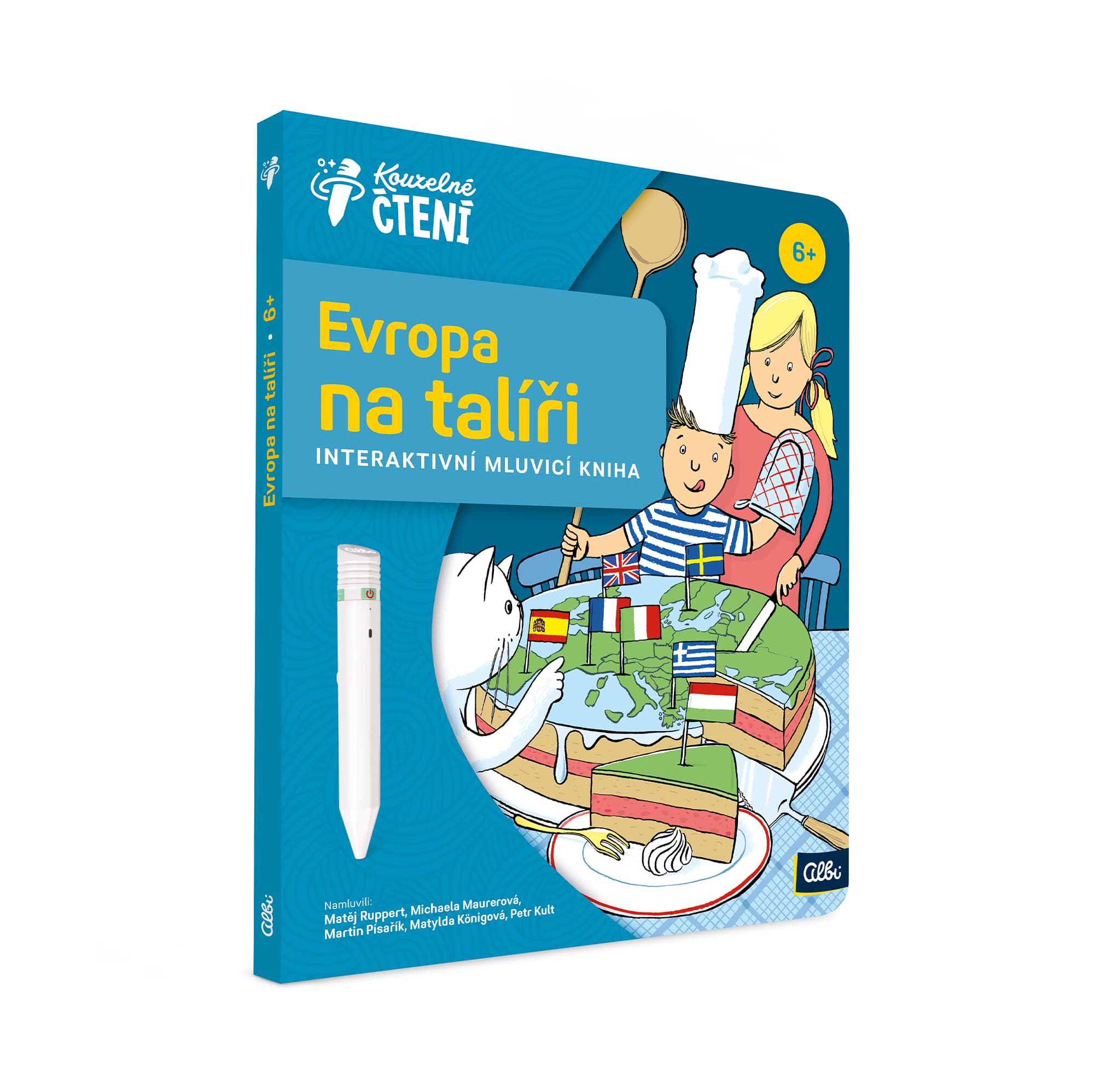 Kniha Evropa na talíři