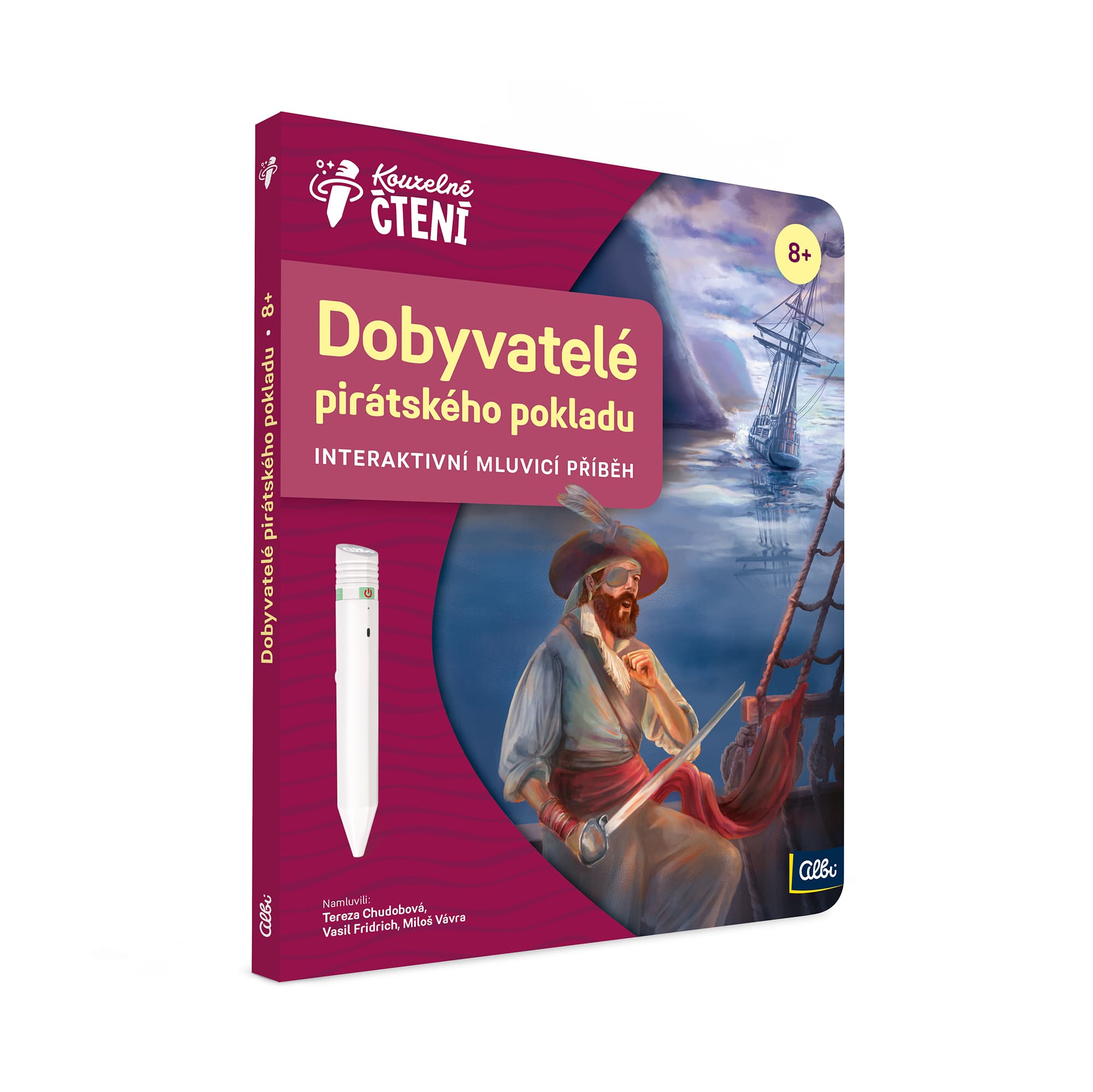 Kniha Dobyvatelé pirátského pokladu