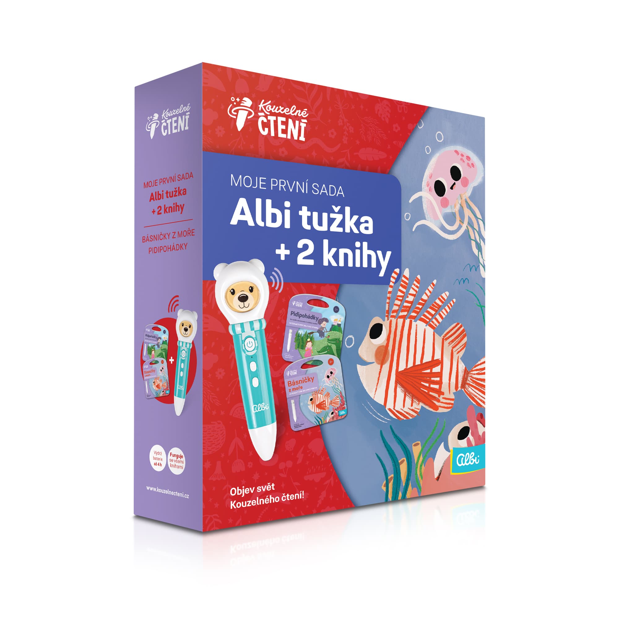 Moje první sada - Albi tužka 1.5 + 2 knihy